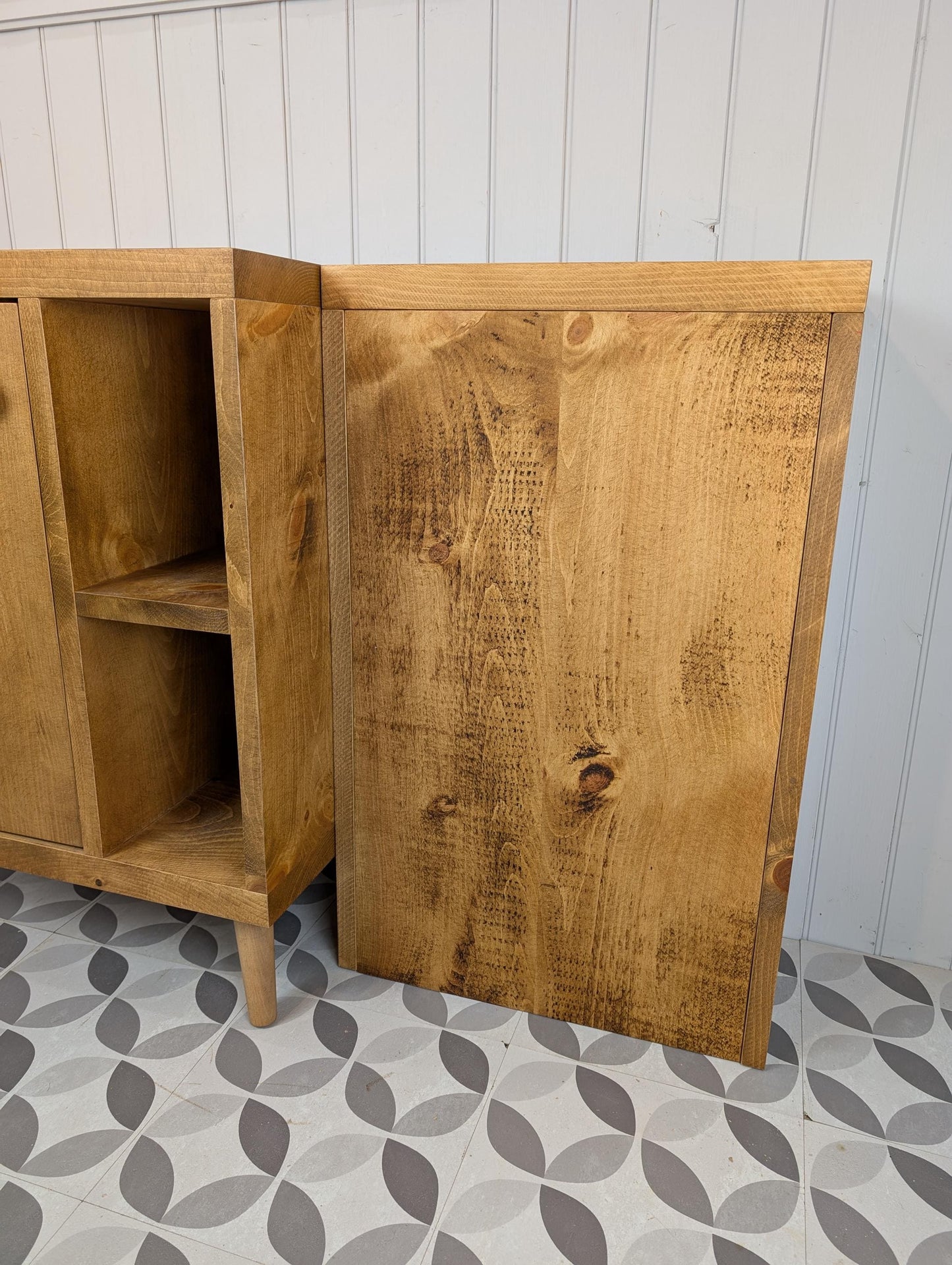THE VANCOUVER / A Handmade Solid Wood Bathroom Cistern Housing.