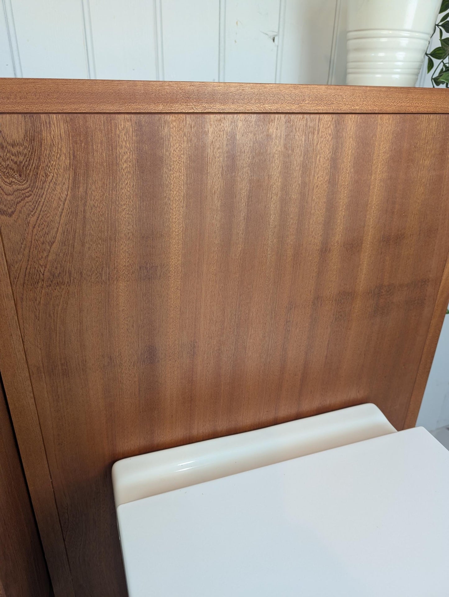 THE TORONTO / A Handmade Solid Sapele Bathroom Cistern Housing.