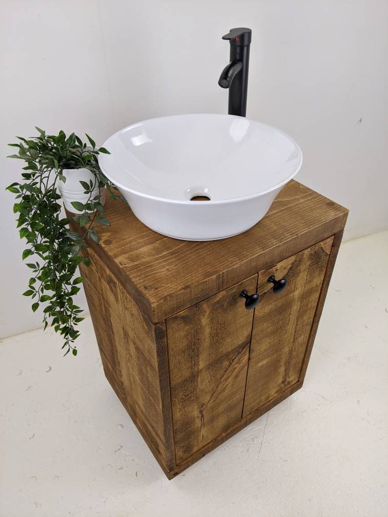 THE BRANTFORD / A Handmade Solid Wood Bathroom Vanity Unit