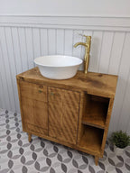THE HAMILTON / A Handmade Solid Wood Bathroom Vanity Unit (Copy)
