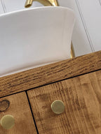 THE HAMILTON / A Handmade Solid Wood Bathroom Vanity Unit (Copy)
