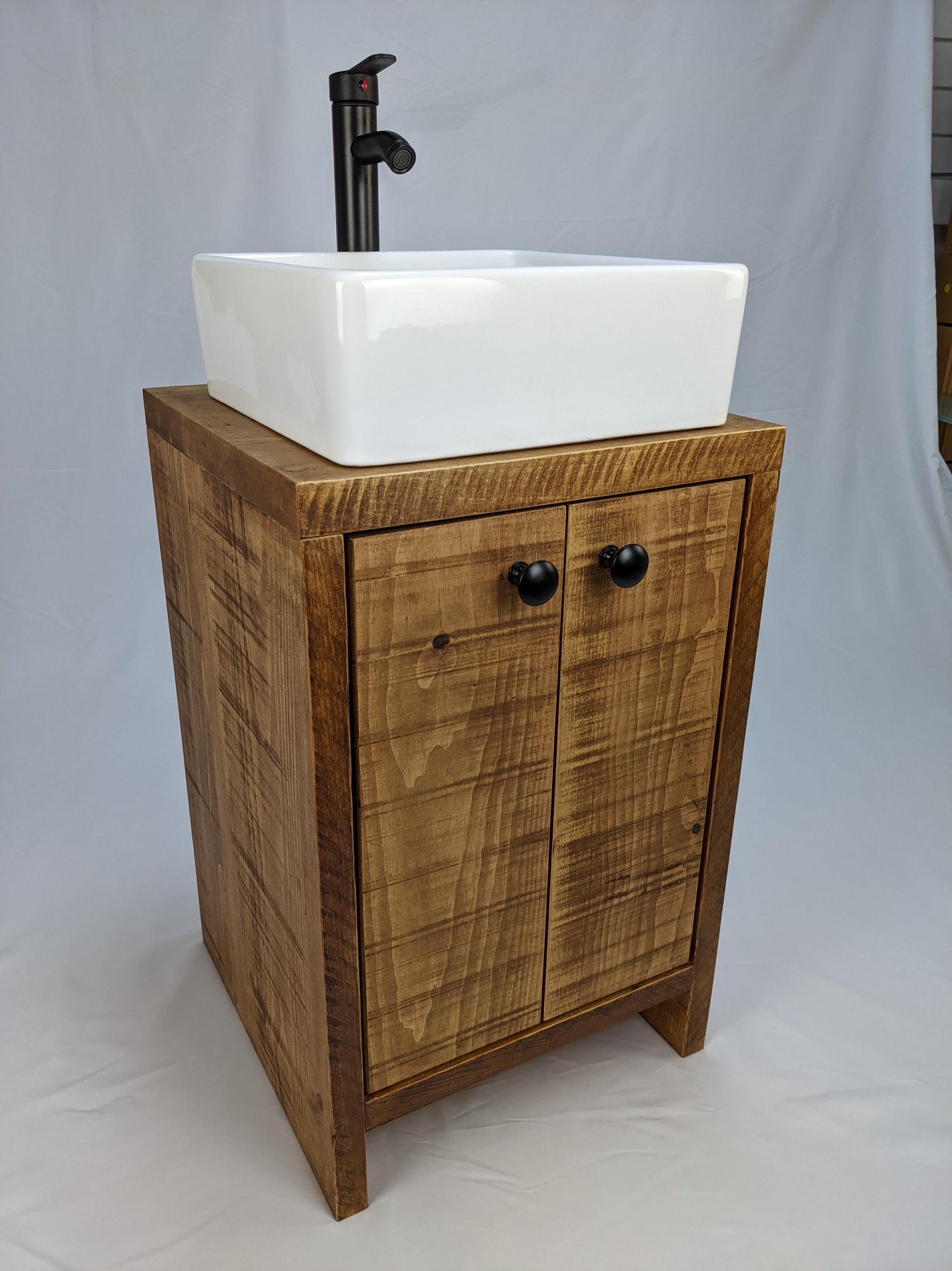 THE MONTREAL / A Handmade Solid Wood Bathroom Vanity Unit