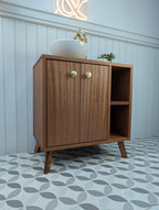 THE ALEXANDRIA / A Handmade Solid Hardwood Bathroom Vanity Unit